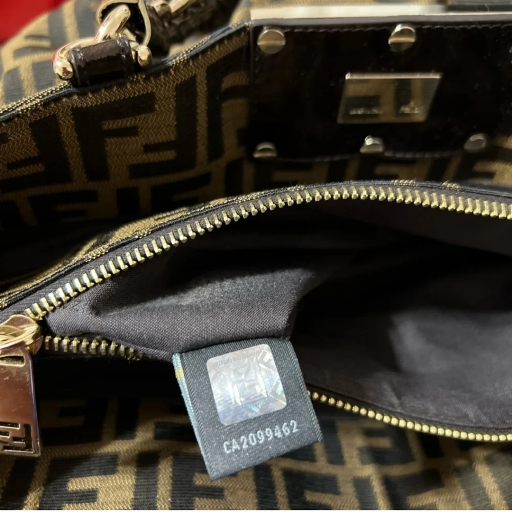 Fendi Zucca print shoulder bag - Picture 15 of 16